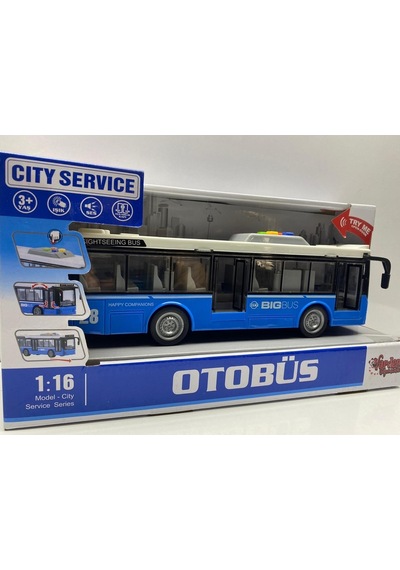 Oyuncak Otobüs Sesli Işıklı Kapılar Açılabilen Kaliteli Oyuncak Otobüs Okul Otobüsü Diğer