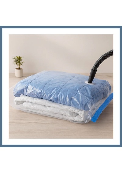Buradabulabilirsin Vakuumlu Hurç 3'lü Set 2x55x90 Cm + 1x80x100 Cm - %75 Yer Tasarrufu Bbz Çok Renkli