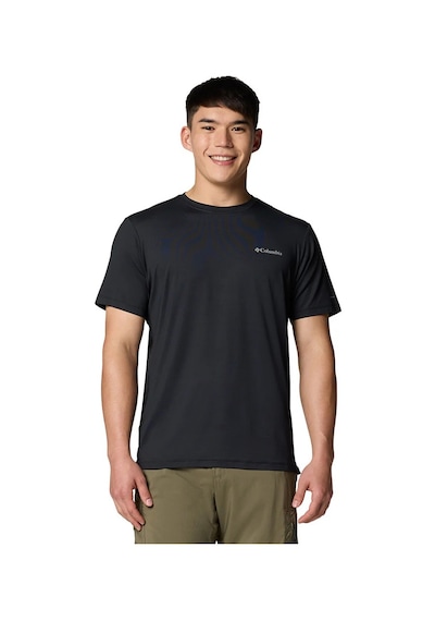 Columbia Ao1671 Tech Trail Utility Erkek T-shirt 2118571010 Siyah