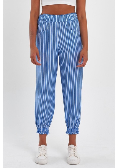 Alexander Gardi Alexandergardı Paçası Büzgülü Jogger Pantolon B23-0065 001