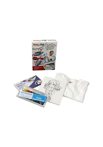 Pentel Kumaş Pasteli Boyama Seti Pts15-Nm10