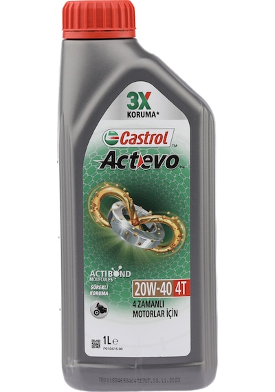 Castrol Actevo 4t 20w-40 Motorsiklet Yağı 1l