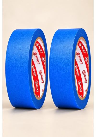 2 Adet Mavi Maskeleme Bandı 48 Mm X 30 Metre Marin Boya Bantı Isıya Dayanıklı Bant Kağıt Bantları