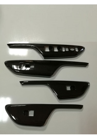 Honda Civic FC5 İçin Uyumlu  Piano Black Kapı Kolçak Kontrol Kaplama