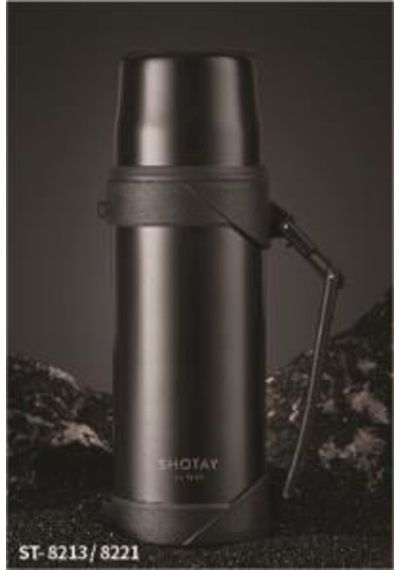 Shotay Çelik Termos 1200 ML Siyah