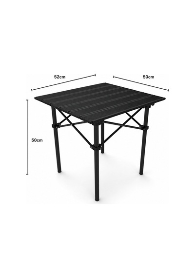 2 Sandalyeli Katlanır Kamp Seti 52 Cm Masa Ve Sandalye Lacivert