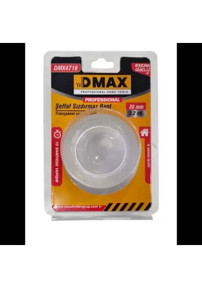 Dmax Sızdırmazlık Bandı 38mm-3,2mt Şeffaf 4718