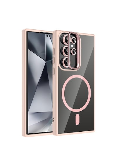 Nihcase Samsung Uyumlu Galaxy S24 Ultra Kılıf Etro Standlı Lens  Kapak