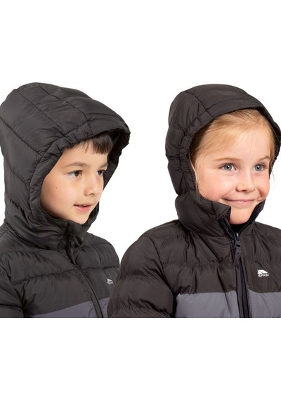 Trespass Oskar Padded Çocuk Mont Ucjkcan20002-blk