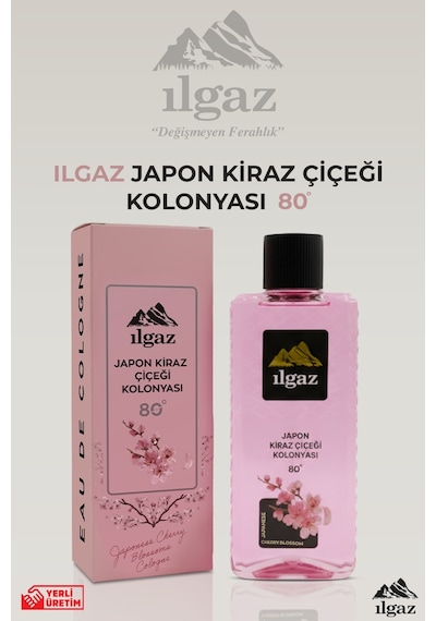 Ilgaz Elegance Series Japon Kiraz Çiçeği Kolonyası 400 ML