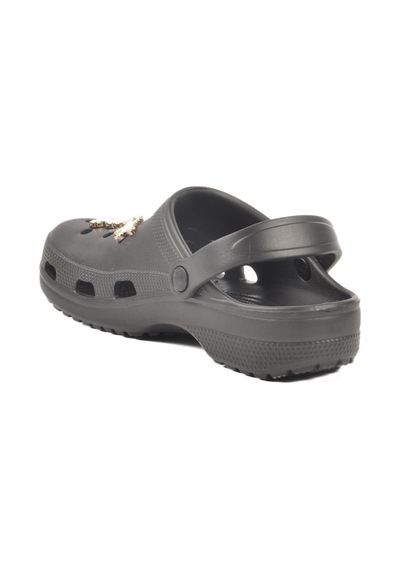 606 Z Siyah Unisex Hafif Esnek Sabo Terlik Siyah