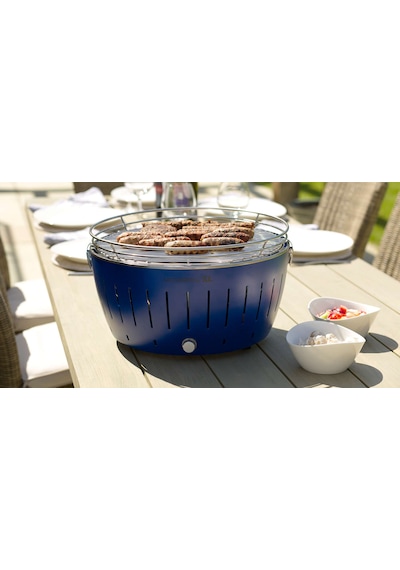 Lotusgrill Xl Dumansız Kömürlü Mangal Mavi