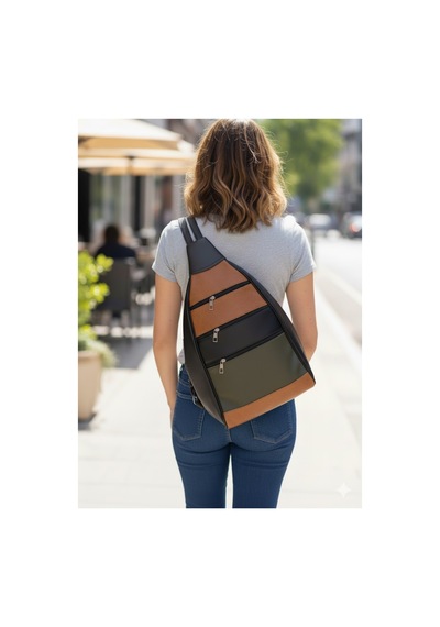 Nahitatyana Hakiki Deri Kol Ve Sırt Çantası Maymun Model Çok Renkli - 137122651 Çok Renkli