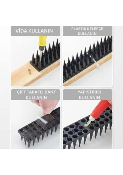 Peller Pro Kuş Dikeni 49 Cm - 12li Paket 6 Metre