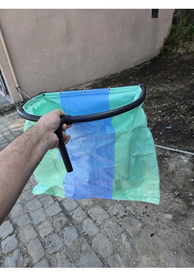 Profosyonel Çay Meyve Sebze Toplama Sepeti Pvc Borulu Tutacaklı Ergonomik Hasat Toplama Sepeti