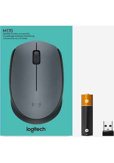 Logıtech M170 Usb Siyah Kablosuz Mouse 910-004642
