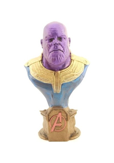 Büro Ev Ofis Dekoru İçin Thanos Büstü