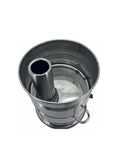 Paslanmaz 304 Çelik Demlikli 7 L Semaver