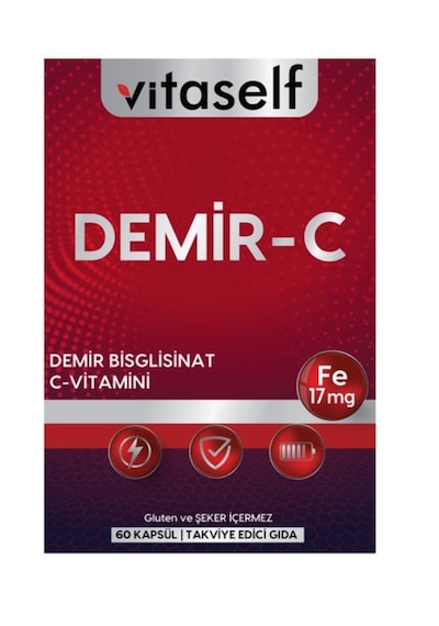 Vitaself Demir C 60 Kapsül