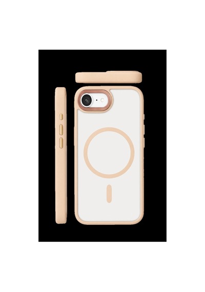 Joko Apple iPhone Uyumlu 17e Terea Magsafe Kapak - Pembe İtdark56277