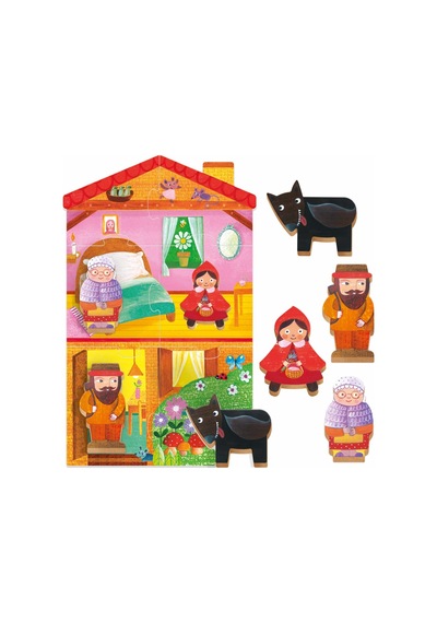 Headu Montessori First Puzzle Little Red Riding Hood