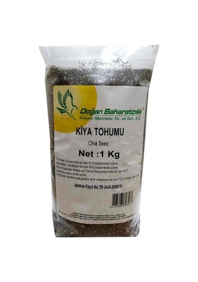 Doğan Baharatçılık Chia Kiya Tohumu 1 KG