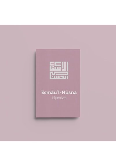 Esmaül Hüsna Ajandası Pembe Kapak Bi' Dünya Haber Çok Renkli