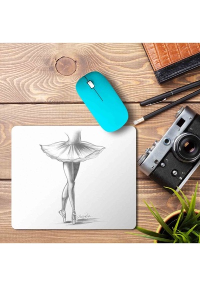 Balerin Palet Baskılı Mousepad Mouse Pad