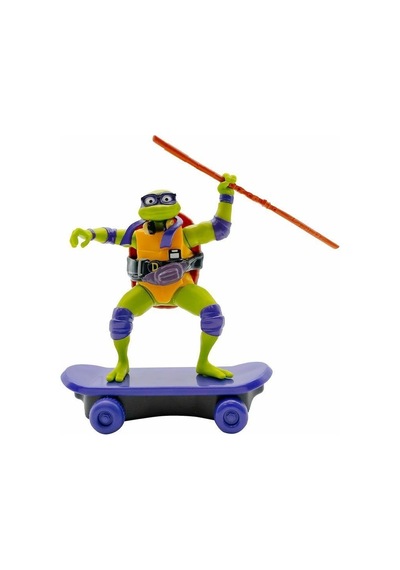 Tu814001 Tmnt Ninja Kaplumbağalar Çek Bırak Kaykay Figür - 71055