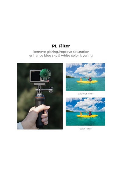 Osmo Action 3/4/5 Pro Polarize Filtre Cpl Filtre