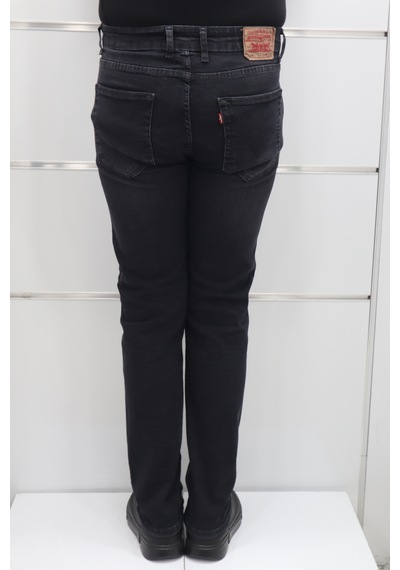 Denim Cartel Dmctekstil Erkek 965 Füme Yüksek Bel Rahat Kesim Boru Paça Jean Pantolon