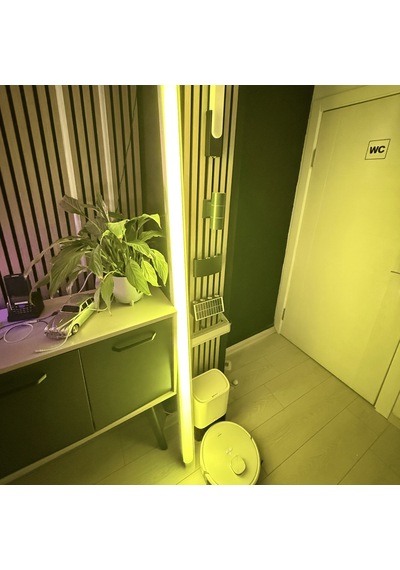 Pixel Rgb Led Işık Kanalı 12v Hazır Tak Çalıştır 2 Mt. Dinamik Efektli Alüminyum Profil Aydınlatma Seti Uzaktan Kumanda
