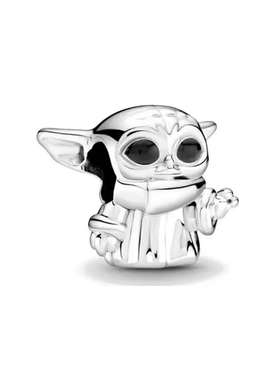 Star Wars Yoda Charm Gümüş Kaplama