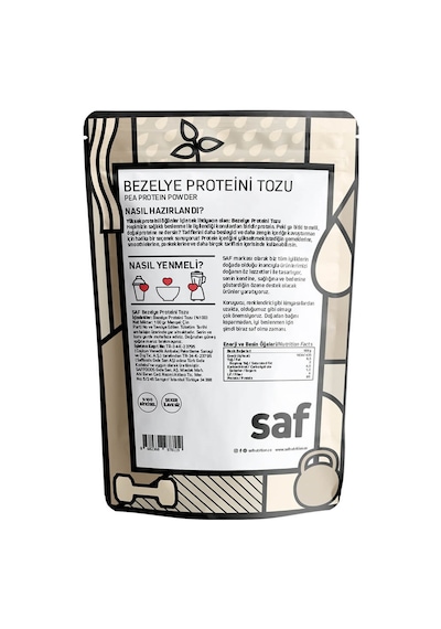 Saf Nutrition Bezelye Proteini Tozu 100 G