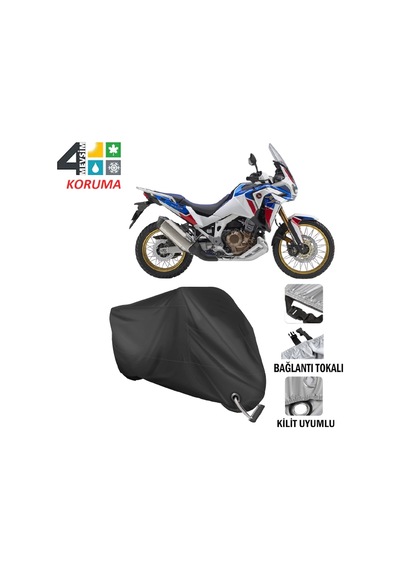 Honda Crf1100L Africa Twin Motosiklet Brandası ( Kilit Uy - Siya