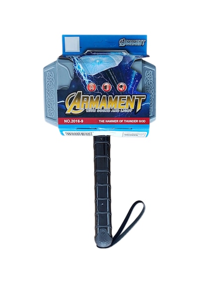 Thor Çekiç Sesli Ve Işıklı Kırılmaz Malzeme Thor'un Çekici 28 Cm.