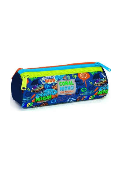 Saks Grafiti Üç Bölmeli Kalem Çantası - Erkek Çocuk Genel