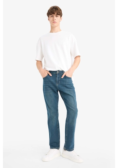 Defacto Sergio Regular Fit Koyu Yeşil Erkek Jean Pantolon R9026az/nm41 Koyu Yeşil
