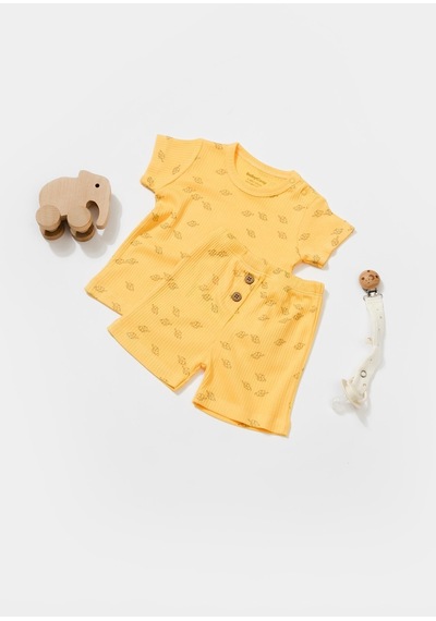 BabyCosy Organik Modal Fil Baskılı 2 Li Takım Csym11702 001