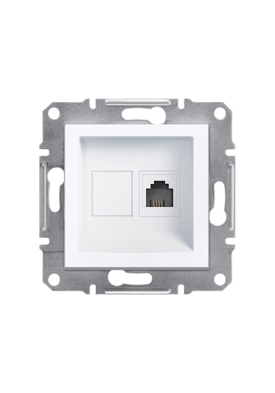 Schneider Electric Eph4170121 Asfora Beyaz Tekli Rj11 Telefon N11.68