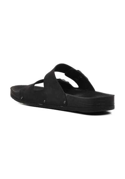 Pierre Cardin Siyah Nubuk Erkek Terlik Pc-7241 M A-siyah Siyah