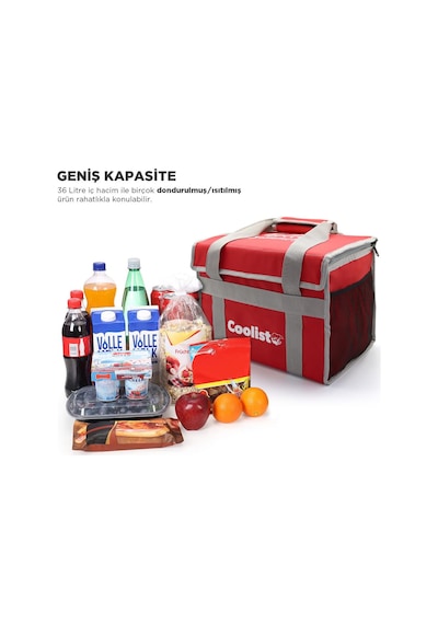Coolist Cl36R 36 L Katlanabilir Termos Bez Çanta / Buzluk