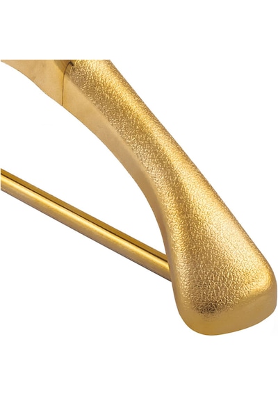 Krom Gold Ceket Askısı 10 Adet Gold