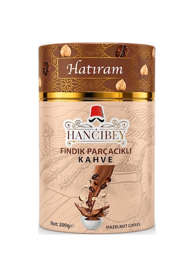 Hancıbey Fındık Parçacıklı Kahve 200g Geleneksel