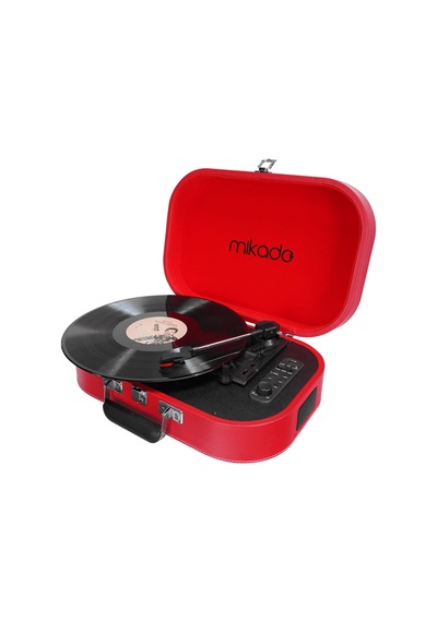 Mn-101 Pikap Usb+rca+bluetooth Destekli Müzik Kutusu, Kırmızı
