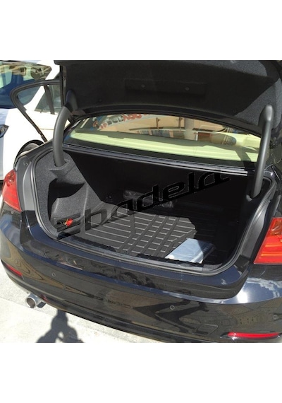 Bmw F30 3serisi Bagaj Havuzu Kokusuz Kaucuk Siyah 3d