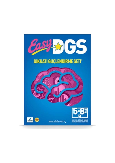 Easy Dikkati Güçlendirme Seti 5-8 Yaş B Kitapçığı