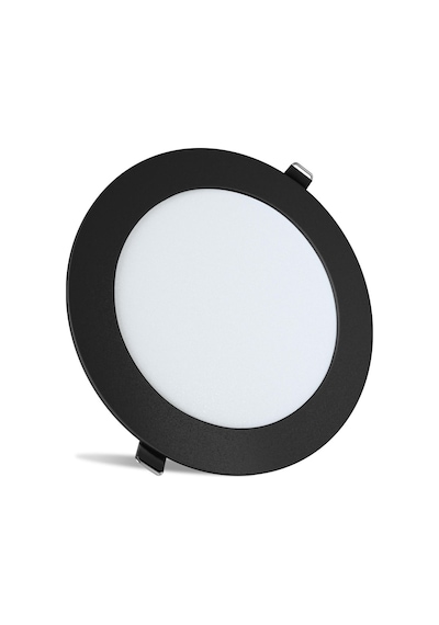 YCL 3 W Led Panel - Beyaz 6500K - Yuvarlak- Siyah- S/A -ALP-1203B