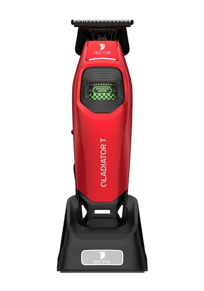Hector Gladiator T 8000 Rpm Bldc Motor Işıklı Çizim & Sakal Tıraş Makinesi Kırmızı