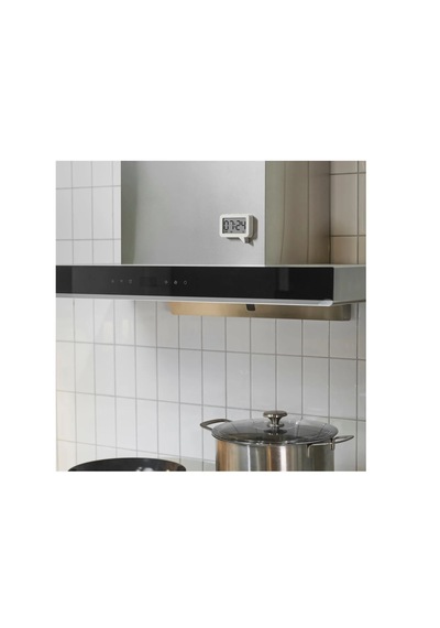 Ikea Ljungpıpare Fonksiyonel Saat, Yeşil, 8x7 Cm Beyaz